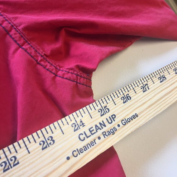 VTG Tommy Hilfiger Windbreaker Jacket XL Navy Red 90s Colorblock Sailing - Picture 10 of 16